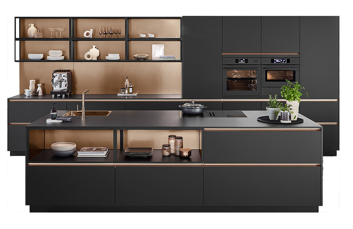 Խոհանոց Nobilia SENSO 496 - Premium honed black