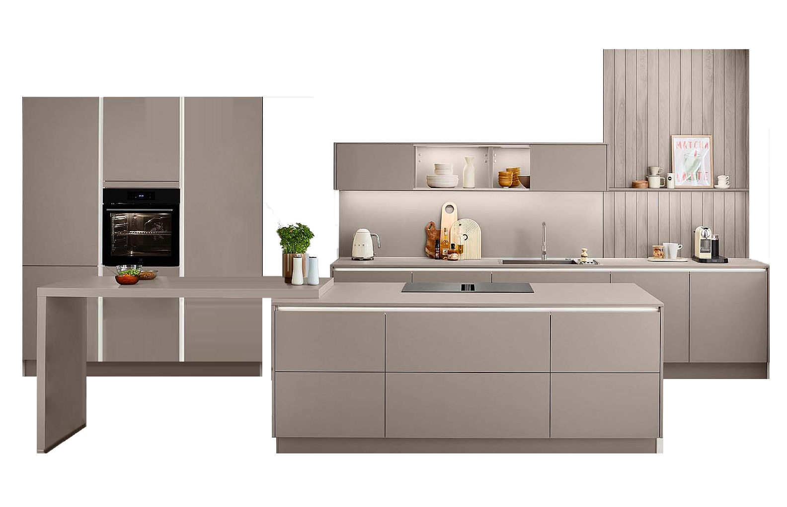 Խոհանոց Nobilia LASER 412 - Macchiato