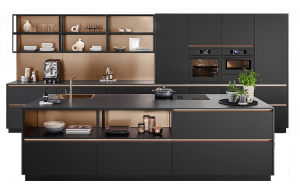 Խոհանոց Nobilia SENSO 496 - Premium honed black